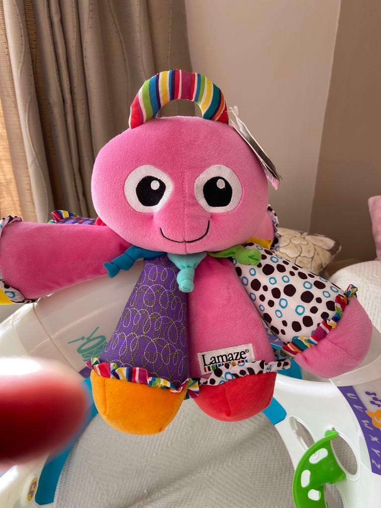 lamaze octopus pink